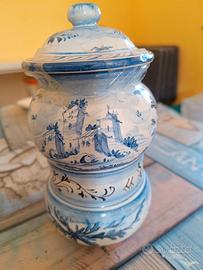 Vaso da farmacia ceramica Albisola