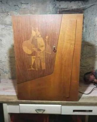 Raro Mobile Bar A. Ferri - Anni '50
