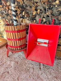 Kit Vendemmia: Torchio a Cricco + Pigiatrice