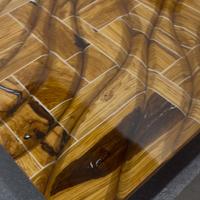 Tavolo legno e resina