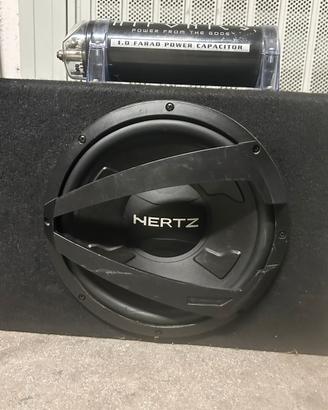 Amplificatore Hifonics con subwoofer