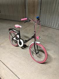 Bici bimba con ruote da 20”