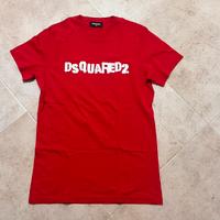 maglia dsquared rossa