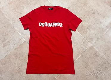 maglia dsquared rossa
