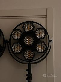 Coppia luci retro LED DMX 350W stile Portman
