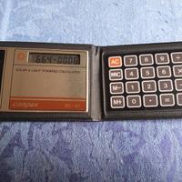 calcolatrice vintage solare compex sc-91