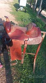 selle per cavallo monta americana 