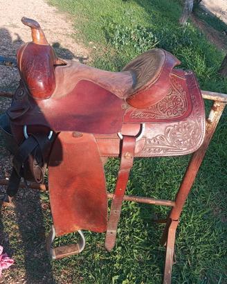 selle per cavallo monta americana 