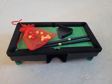 tavolo biliardo da scrivania o soprammobile