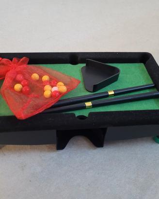 tavolo biliardo da scrivania o soprammobile