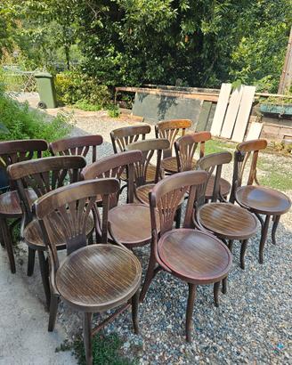 SEDIE MODELLO THONET 