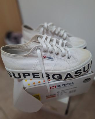 scarpe superga bianche donna