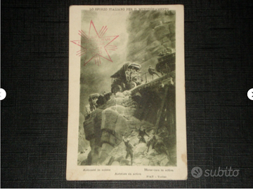 cartolina antica militaria prima guerra mondiale