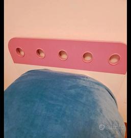 letto singolo contenitore  + materasso  