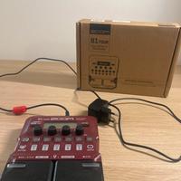 Pedaliera multi-effetto zoom+ cavo di alimentazion