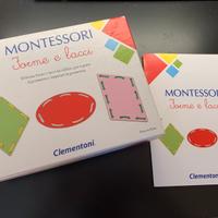 Gioco Montessori Forme e Lacci 3/6 anni