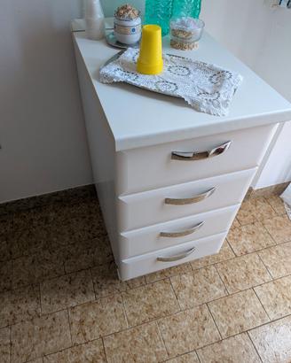 Mobile da cucina con cassetti
