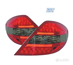 FANALI MERCEDES SLK R171 04-11 LED ROSSO AFFUMICAT