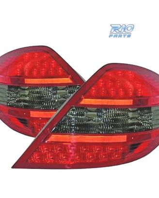 FANALI MERCEDES SLK R171 04-11 LED ROSSO AFFUMICAT