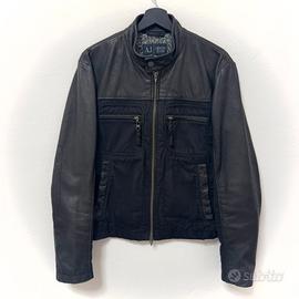 Armani Jeans giacca in pelle da uomo