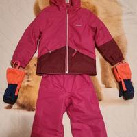 Giacca Pantaloni Guanti Doposci e Intimo bimba