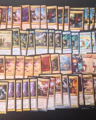 MTG Blocco 100x multicolor  rare&mitiche