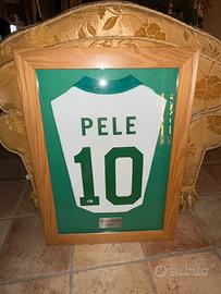 Maglia New York Cosmos Pelè 🇧🇷 Beckett COA