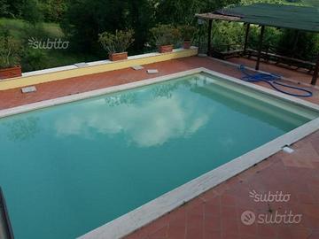 Figline v/no villa con piscina