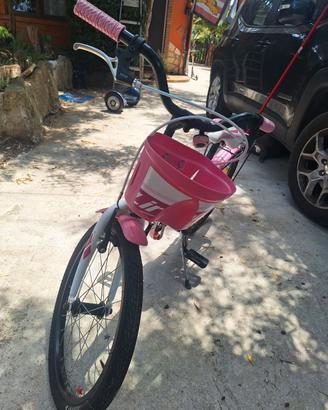 bicicletta taglia 20 bambina 