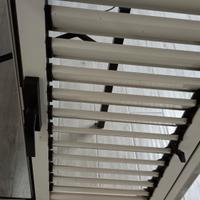 infissi esterni in alluminio senza vetro