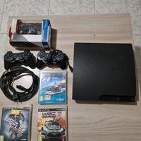 Console Playstation 3 Ps3 + 3 giochi + Accessori 