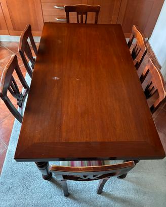 Tavolo in massello x 6/10 persone