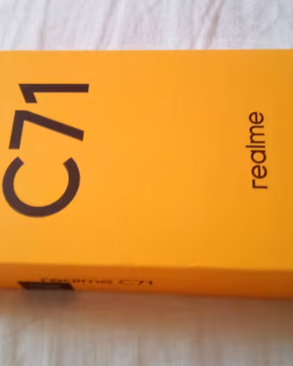 Realme C71 6,7" NFC 6GB RAM NUOVO garanzia 2 anni