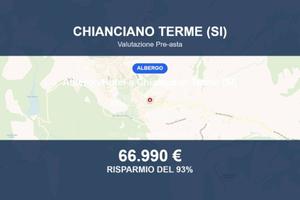 Immobile in asta di 1957 m² a Chianciano Terme
