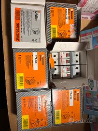 Materiale Elettrico Bticino- Btdin- Merlin Gerin.