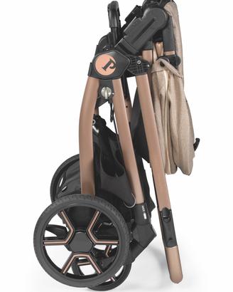 passeggino trio Gemellare Peg Perego Rose Gold 