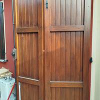 Porte il legno a libro L 1100 h 2315 mm