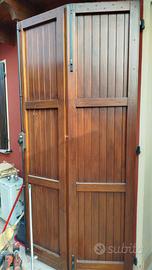 Porte il legno a libro L 1100 h 2315 mm