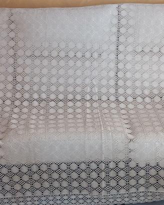 copriletto matrimoniale in cotone di colore ecrù