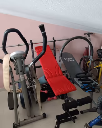 Set attrezzi paestra per casa