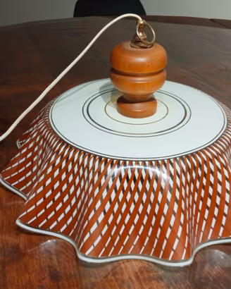 Lampadario vintage anni 70/80