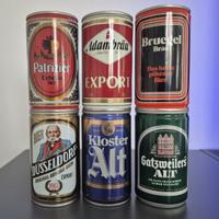 Lotto di 24 lattine birra Germania vintage anni 70