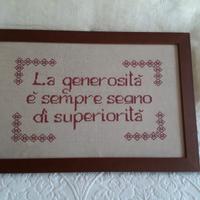 Quadro a crocette