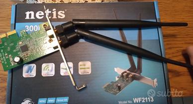 Netis wf-2113 scheda wireless 300mbps pci-e