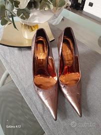 Scarpe Eleganti da Donna n.40 color Bronzo 