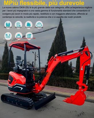 Miniescavatore Nicosail OKW 25U