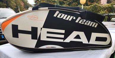 borsa racchette tennis con scomparto termico 