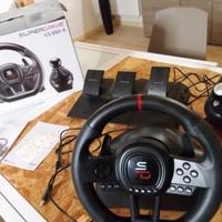 Volante, pedaliera e cambio marce 