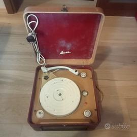 Giradischi vintage a valigia Bush / Garrard 4SP