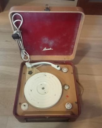 Giradischi vintage a valigia Bush / Garrard 4SP
